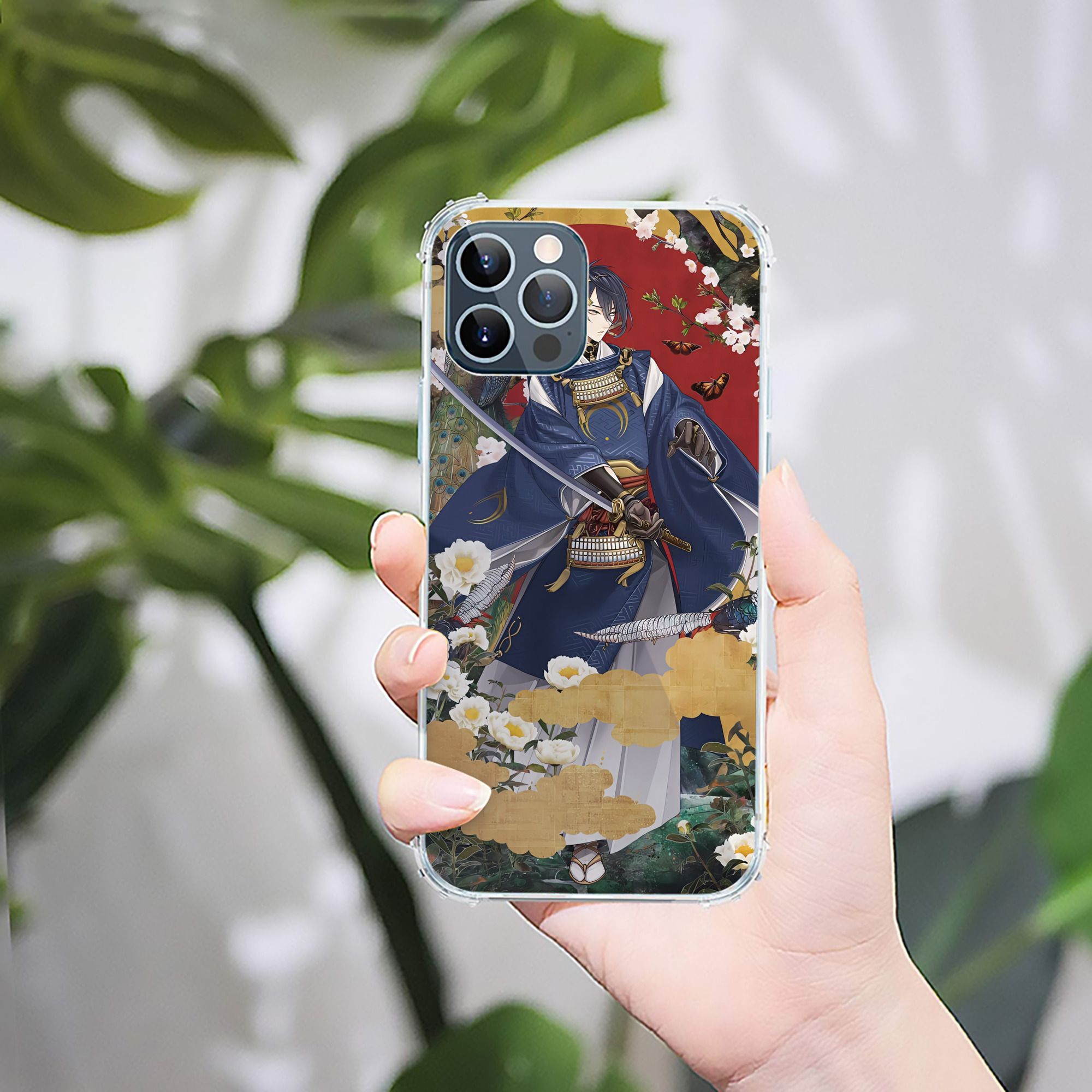 （画像用） 刀剣乱舞 Touken Ranbu 【iPhone 12シリーズ対応】透明スマホケース（クリアソフトケース）